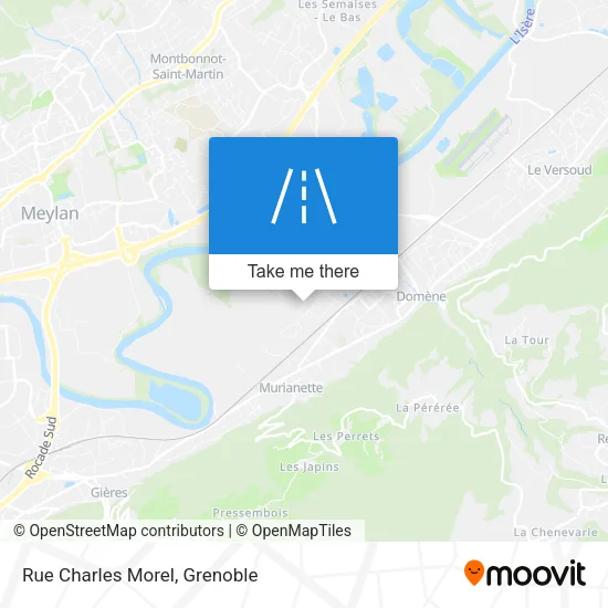 Rue Charles Morel map