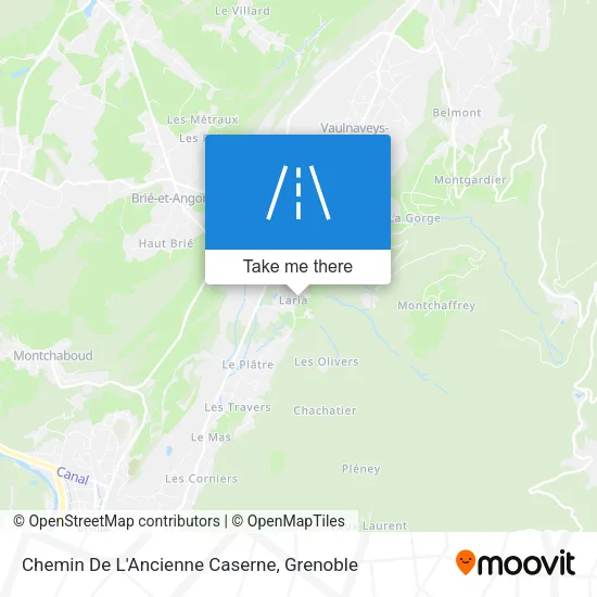 Chemin De L'Ancienne Caserne map