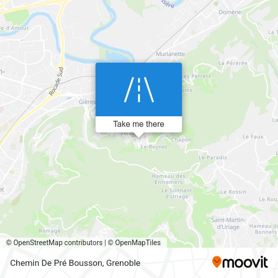 Chemin De Pré Bousson map