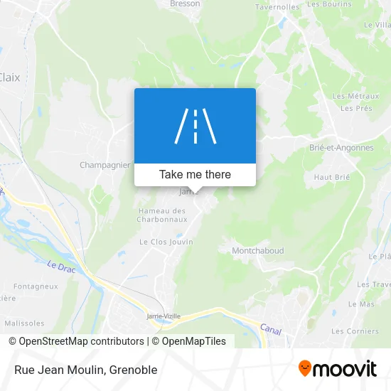 Rue Jean Moulin map