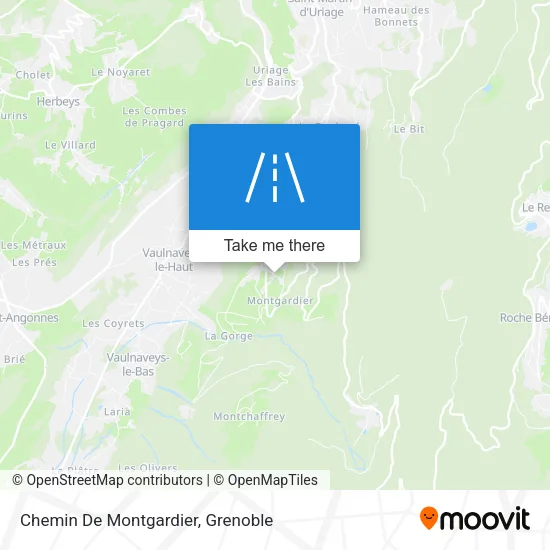 Chemin De Montgardier map