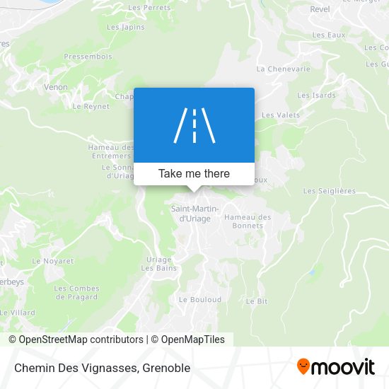 Chemin Des Vignasses map