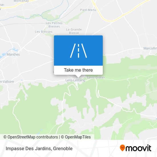Impasse Des Jardins map
