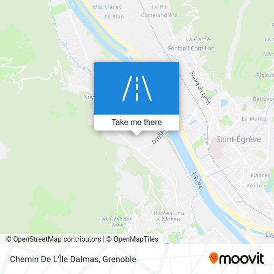 Chemin De L'Île Dalmas map