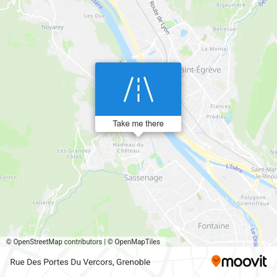 Rue Des Portes Du Vercors map
