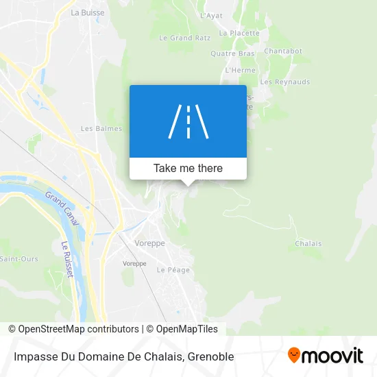 Impasse Du Domaine De Chalais map