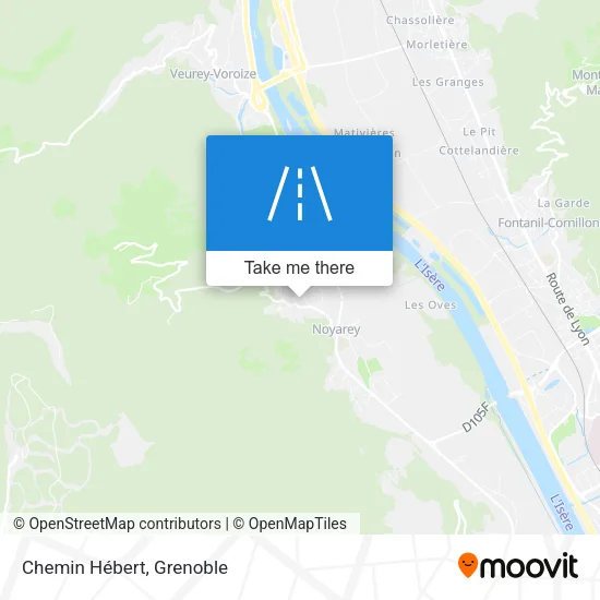 Chemin Hébert map