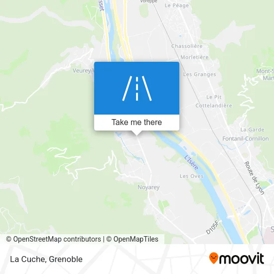 La Cuche map