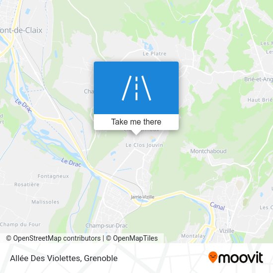 Allée Des Violettes map