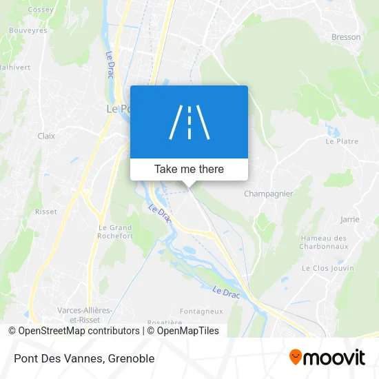 Pont Des Vannes map