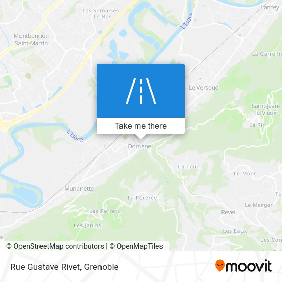 Rue Gustave Rivet map