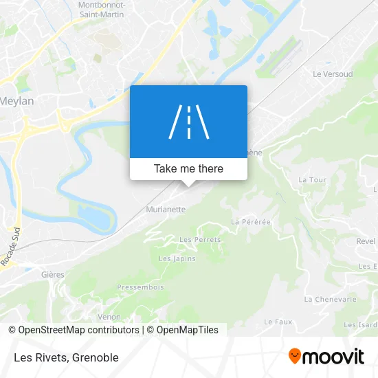 Les Rivets map