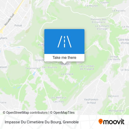 Impasse Du Cimetière Du Bourg map
