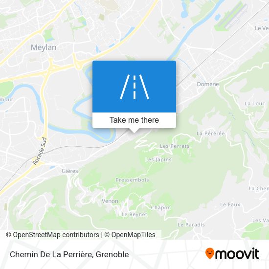 Chemin De La Perrière map