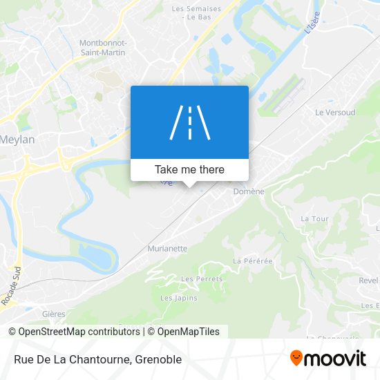 Rue De La Chantourne map