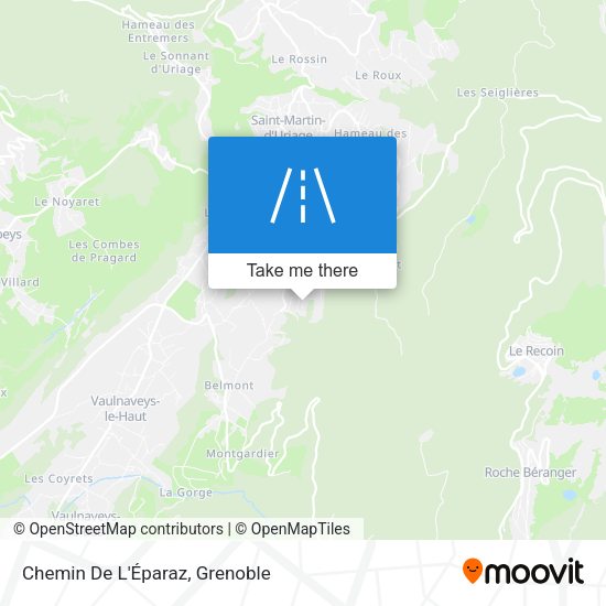 Chemin De L'Éparaz map