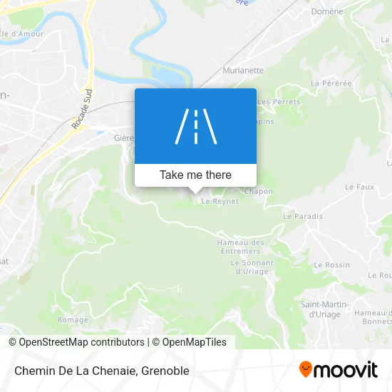 Chemin De La Chenaie map