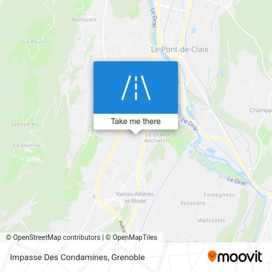 Impasse Des Condamines map