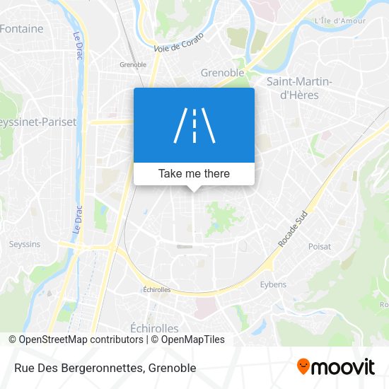 Rue Des Bergeronnettes map