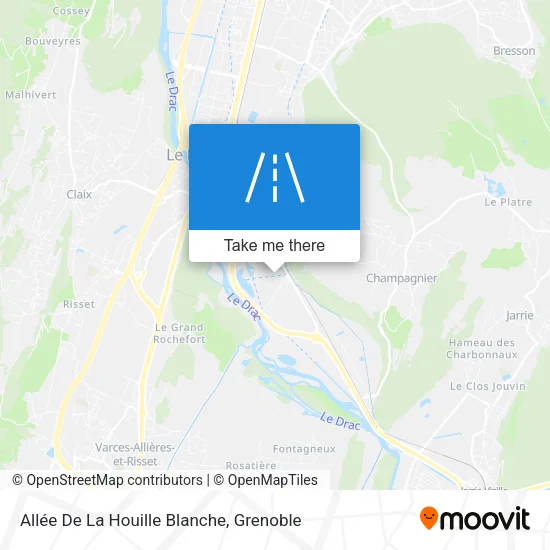 Allée De La Houille Blanche map