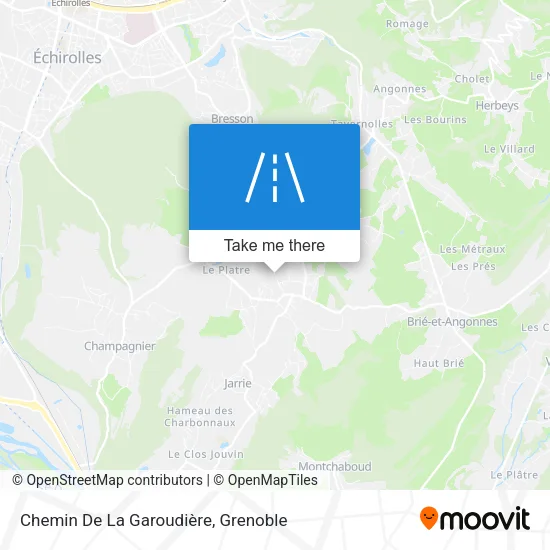 Chemin De La Garoudière map