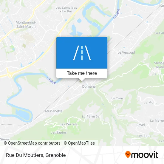 Rue Du Moutiers map
