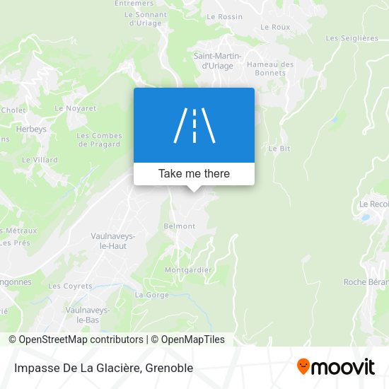 Impasse De La Glacière map