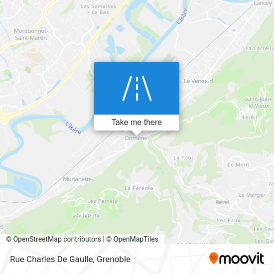 Rue Charles De Gaulle map