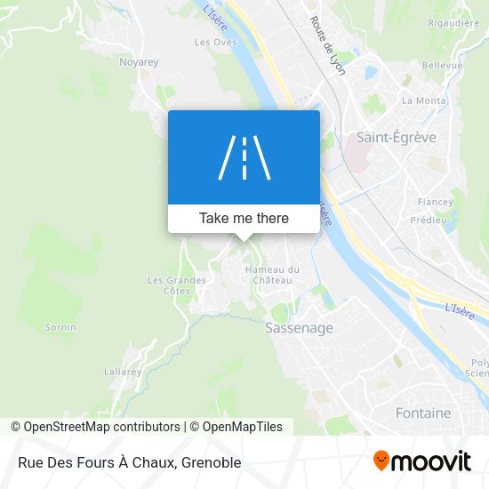 Rue Des Fours À Chaux map