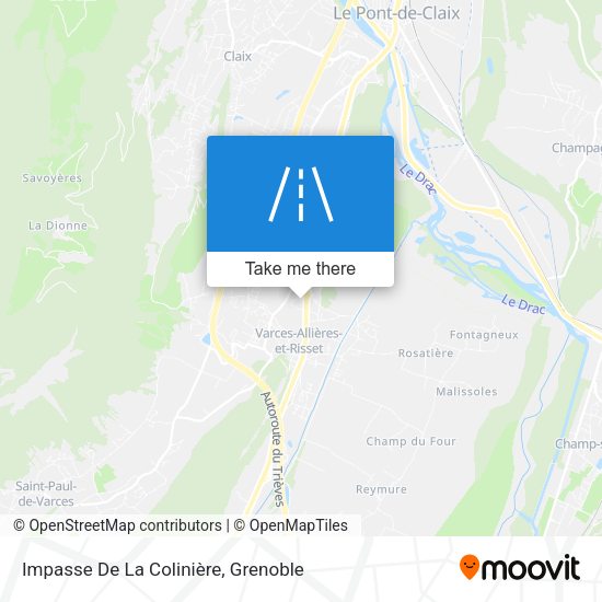 Impasse De La Colinière map