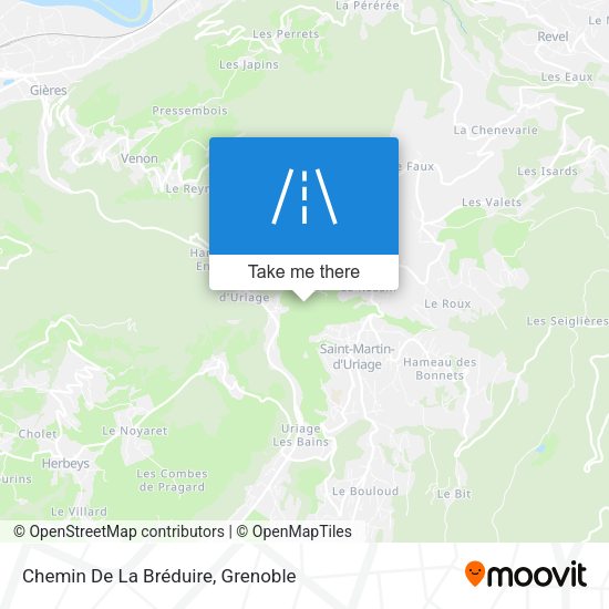 Chemin De La Bréduire map