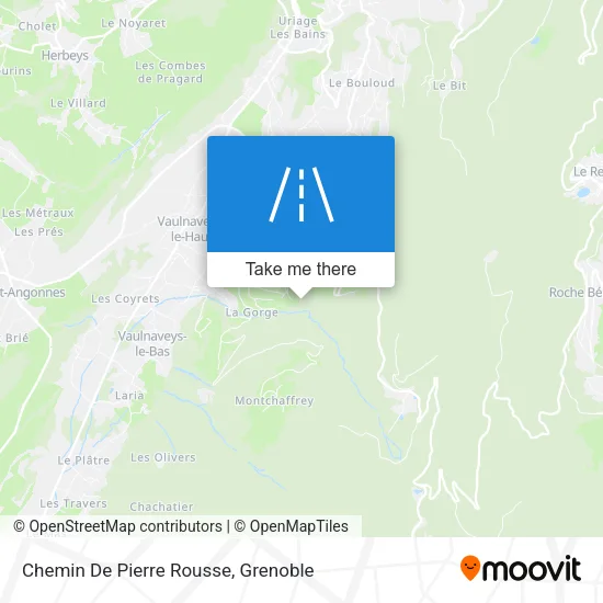 Chemin De Pierre Rousse map