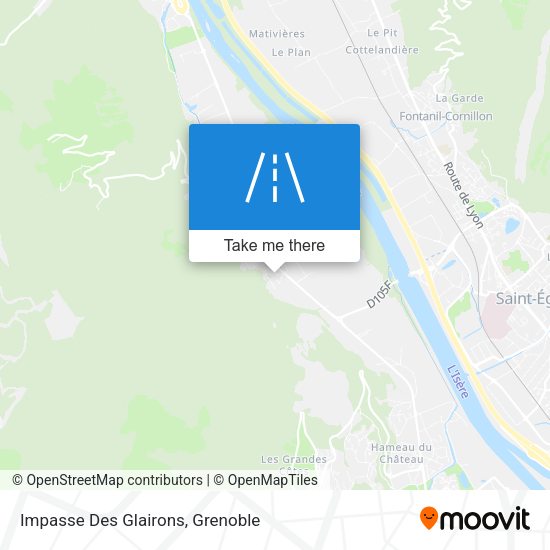 Impasse Des Glairons map