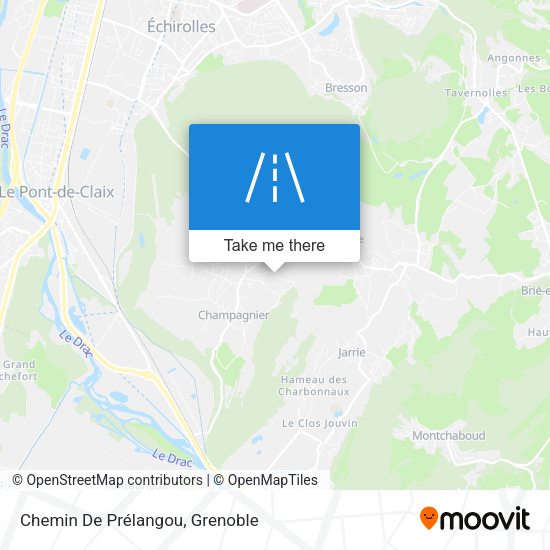 Chemin De Prélangou map