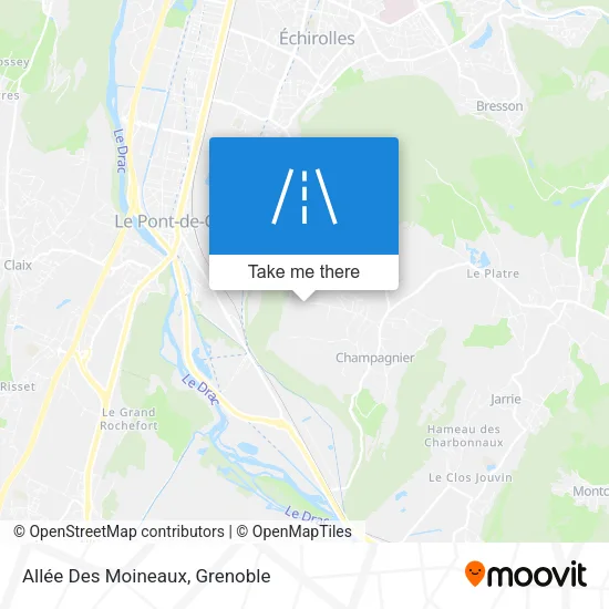 Allée Des Moineaux map