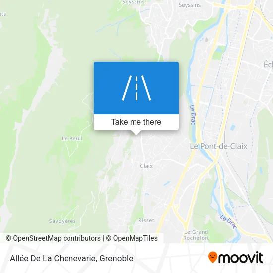 Allée De La Chenevarie map