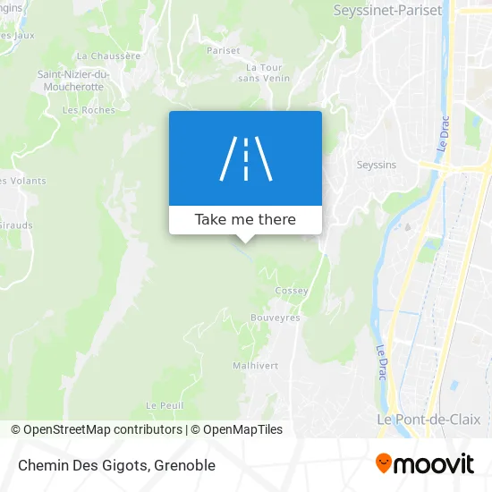 Chemin Des Gigots map