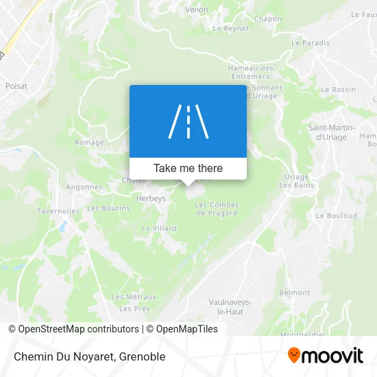 Chemin Du Noyaret map