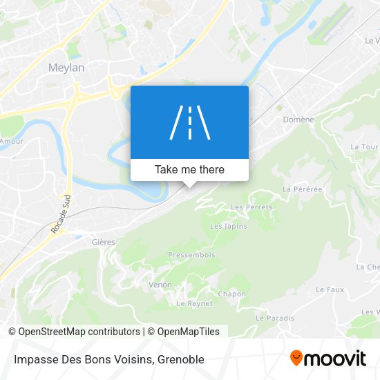 Impasse Des Bons Voisins map