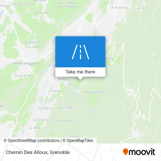 Chemin Des Alloux map