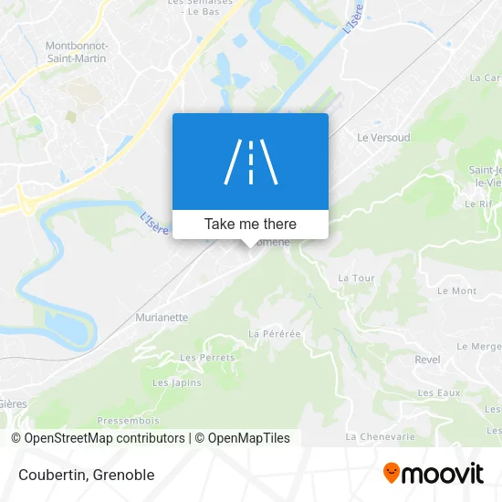 Coubertin map