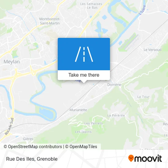 Rue Des Iles map
