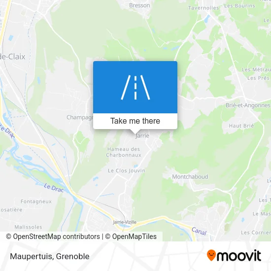 Maupertuis map