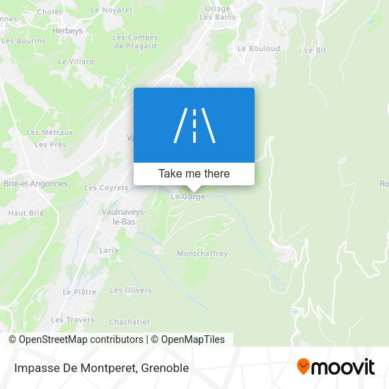 Impasse De Montperet map