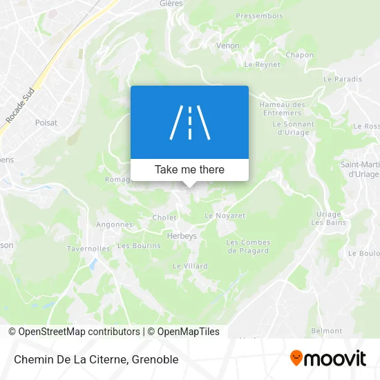 Chemin De La Citerne map