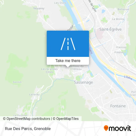 Rue Des Parcs map