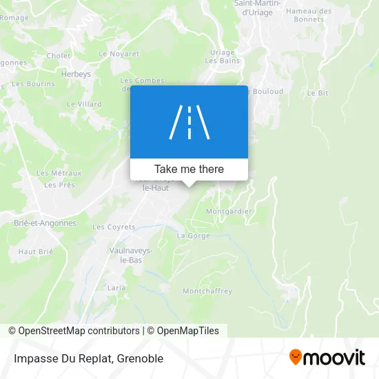Impasse Du Replat map