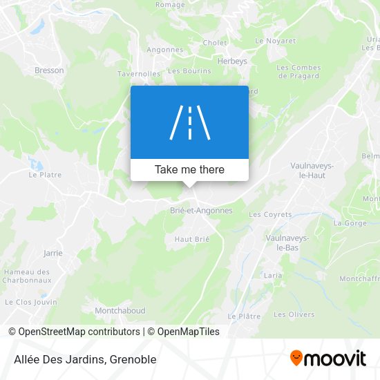 Allée Des Jardins map