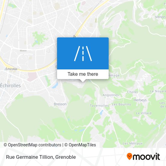 Rue Germaine Tillion map