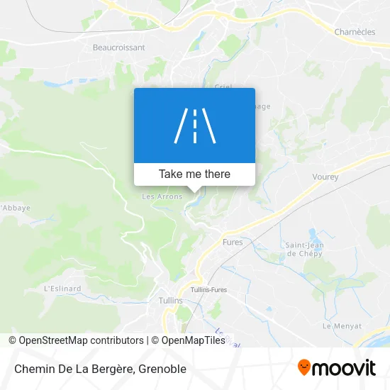 Chemin De La Bergère map